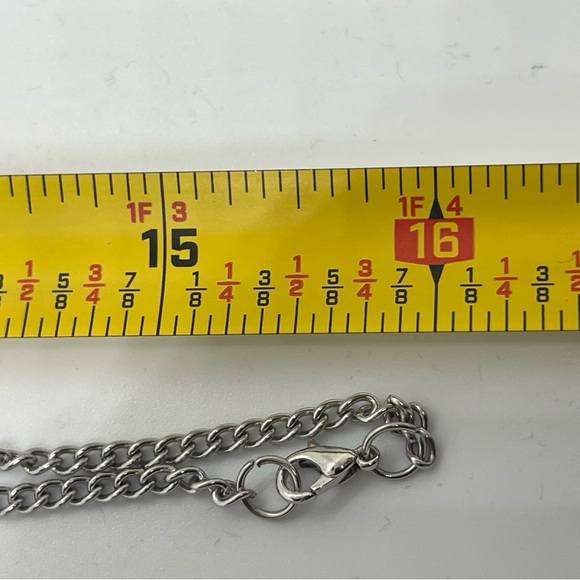 Hand Crafted Pink Blue Whimsical FairyCore Necklace & Earring Set NWT OS - Picture 4 of 5